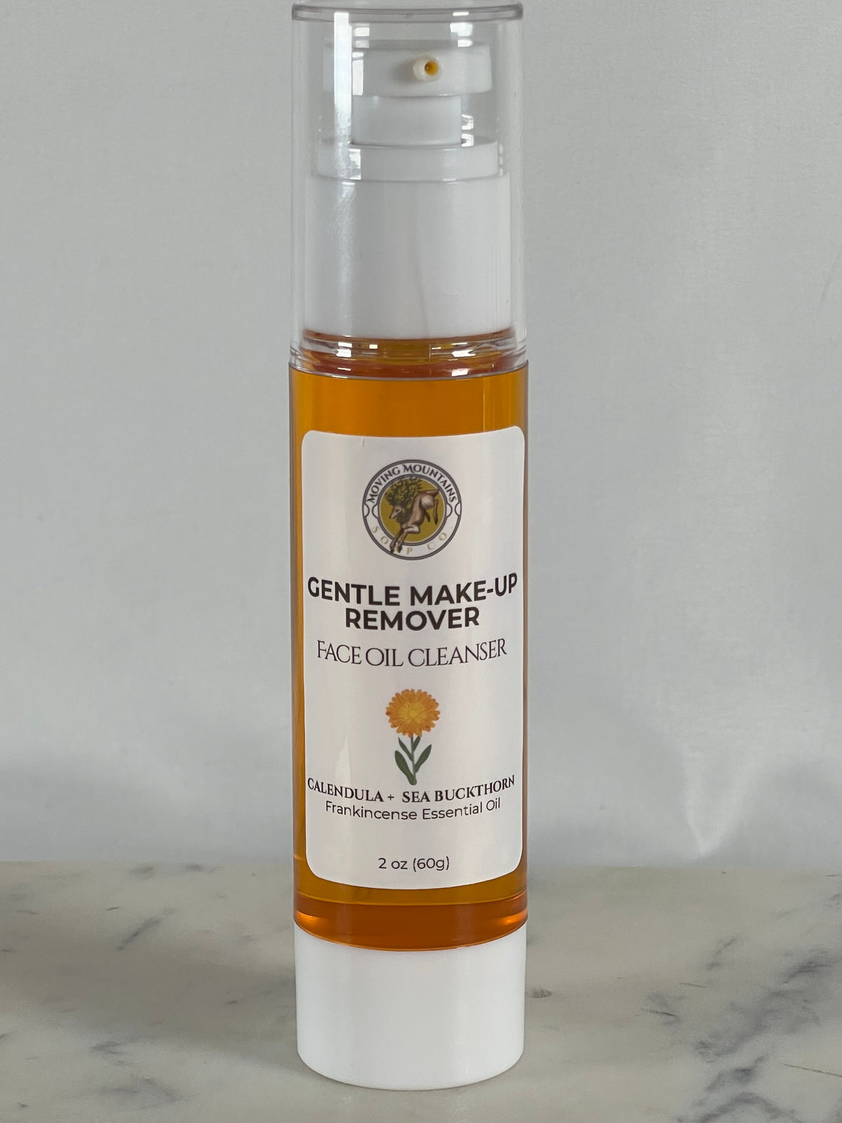 GENTLE MAKE-UP REMOVER - OIL CLEANSER ~ infused with Calendula + Sea Buckthorn Oil