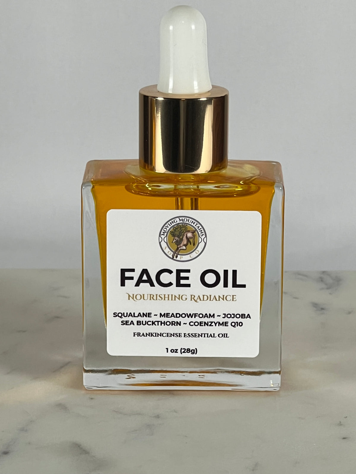 FACE OIL - Jojoba, Meadowfoam, Squalane, Sea Buckthorn, CoQ10