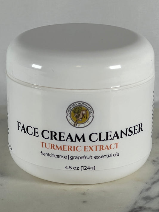 FACE CREAM CLEANSER + turmeric extract - 4oz