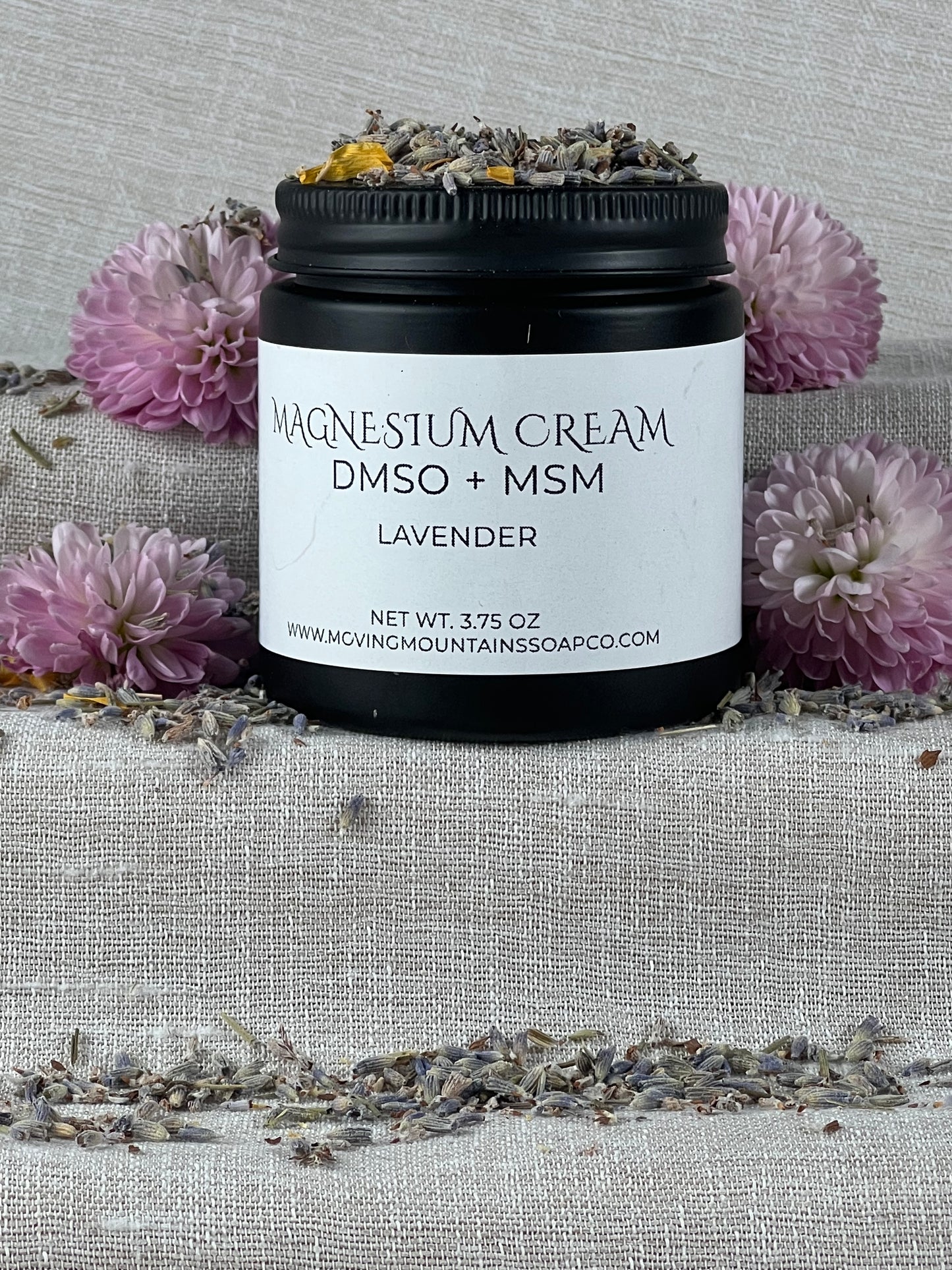 MAGNESIUM CREAM INFUSED WITH DMSO+MSM SCENTED WITH LAVENDER ESSENTIAL OIL