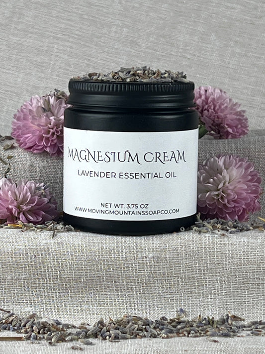 MAGNESIUM CREAM WITH LAVENDER ESSENTIAL OIL