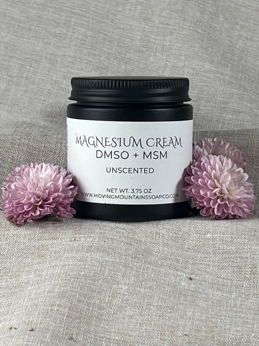 MAGNESIUM CREAM WITH DMSO+MSM - UNSCENTED